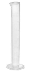 Cylinder Measuring Graduated-Hexagonal, cap. 50ml, Polypropylene (Pack of 10)