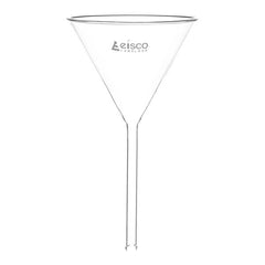 Funnel Filter 100mm, Borosilicate glass, plain at 60° angle (Pack of 10)