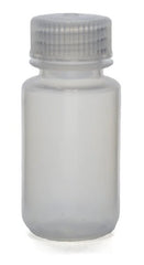 Polypropylene Reagent Bottle Wide Neck with Screw Cap - 60mL x 10pcs