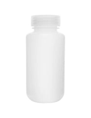 HDPE Reagent Bottle Wide Neck with Screw Cap - 250mL x 12pcs