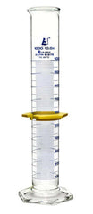 Graduated Glass Measuring Cylinder Class B to ASTM E1272 Std - 1L