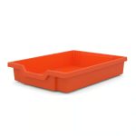 Gratnells Standard Shallow F1 Tray - Tropical Orange