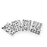 Magnetic symbols 1 - short, long notes, rests, clefs and dynamics