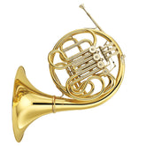 Yamaha YHR567 intermediate double F/Bb French horn outfit - Detachable bell