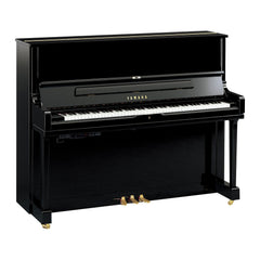 Yamaha YUS1 TA3 TransAcoustic upright piano - polished ebony