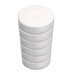 White Paint Blocks Large Pk 6