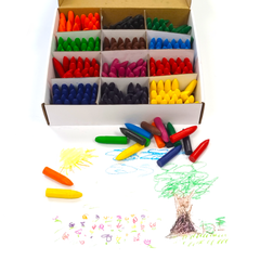 Wax Chubby Crayons Pack 288