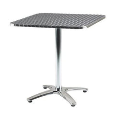 Square Pedestal Table S/S Top
