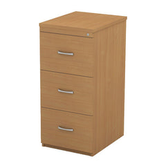 File Cabinet 485X600 St Oak 3Dr1055H