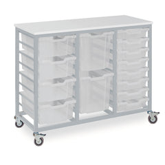 Storage Unit-24 Trays Blue