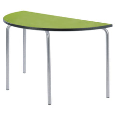 Semi Circ Table 640Mm Hgt Tngy Green
