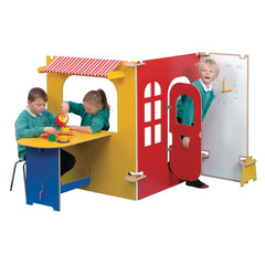 Cafe Tea Room Panel Multi-Coloured