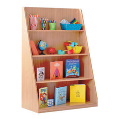 Library 4 Fixed Shelves Maple