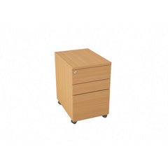 Millar West Mobile Under Desk Drawer Unit - Light Grey