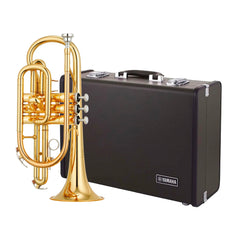 Yamaha YCR2330III student Bb cornet outfit - Gold lacquer