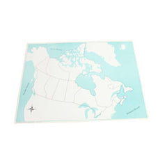 Unlabeled Canada Control Map