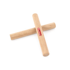 Percussion Plus 8” professional solid oak claves