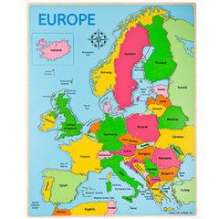 Europe Inset Puzzle (3 Years +)