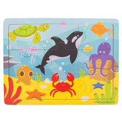 Tray Puzzle (Underwater) (2 Years +)