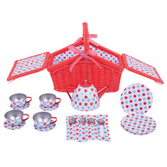 Spotted Basket Tea Set (3 Years +)