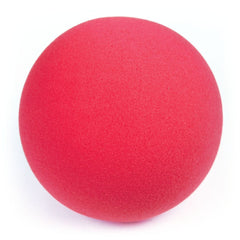 CUT FOAM SOFT SPONGE BALL LOW BOUNCE (30KG-M3), 200MM, RED
