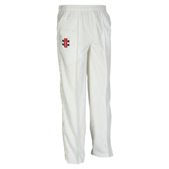 GRAY-NICHOLLS MATRIX CRICKET TROUSERS SMALL, IVORY TRIM
