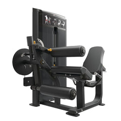 IMPULSE IF93 DUAL LEG CURL-LEG EXT COMB WITH 295LB WEIGHT STACK BLACK