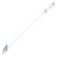 BOUNDARY-CORNER POLE WITH SPIKE 28MM DIA. X 1.8M, SET OF 4