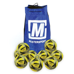 MITRE CALCIO 2.0 YELLOW, SIZE 5, BAG OF 10