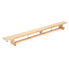TRADITIONAL BALANCE BENCH 3350MM, HOOKS 1 END, C-W WHEELS