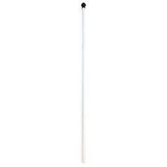 ARESSON PLASTIC ROUNDERS POST WITH SAFETY POMMEL 1.2M, WHITE