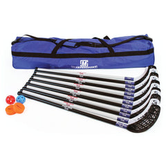 PLAY-HOK SET CLUB, BLACK AND WHITE STICKS