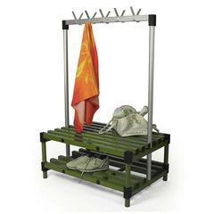 STACARAC DOUBLE SIDES BENCH AND RAIL 1M CREAM
