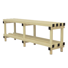VENDIPLAS BENCH 1.5M L X 35 W X 49CM H, BEIGE