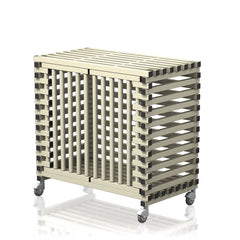 VENDIPLAS TROLLEY CABINET LARGE, BEIGE