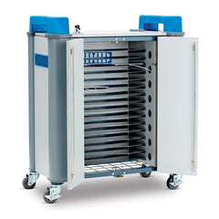 TabCabby 32 lockable mobile charging trolley for tablets