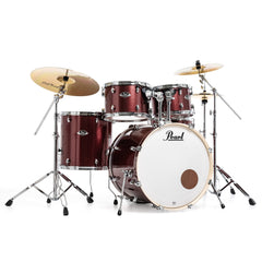Pearl Export EXX725 rock drum kit - Black cherry glitter