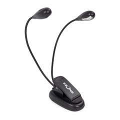 FZone clip on LED double music stand light