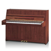 Kawai K-15E upright piano – Polished Mahogany
