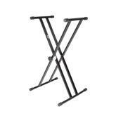 Lawrence X frame double braced height adjustable keyboard stand