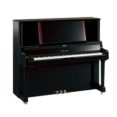 Yamaha YUS5 upright piano – Polished Ebony
