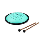 NINO 7” mini melody steel tongue drum – Green