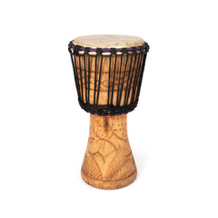 Percussion Plus Honestly Made Ghanaian djembe - rope tuned – 7 inch (head)