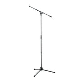 K&M extendable topline boom microphone stand – Black