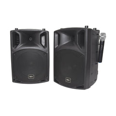 QTX PAV portable PA set – 2 x 10"