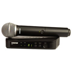 Shure BLX24 wireless handheld microphone system – PG58