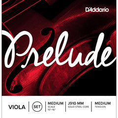 D'Addario Prelude viola string set – 15-16 inch