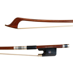 MMX** 85 Carbon composite with wood veneer double bass bow ¾ size – French