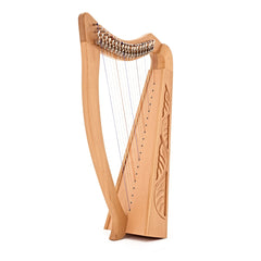 MMX Celtic harp in natural - 19 strings