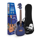 Octopus Academy concert ukulele – Dark Blue Burst